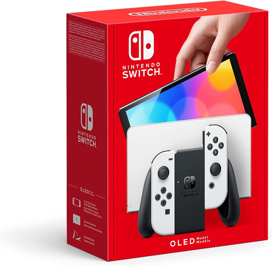 Nintendo Console Switch (modèle OLED) blanche